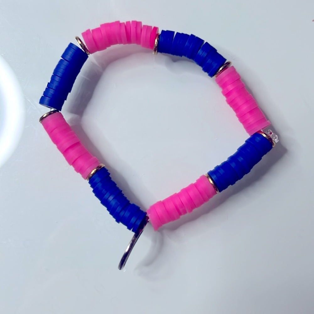 Clay bead bracelet - Picture 5 of 5